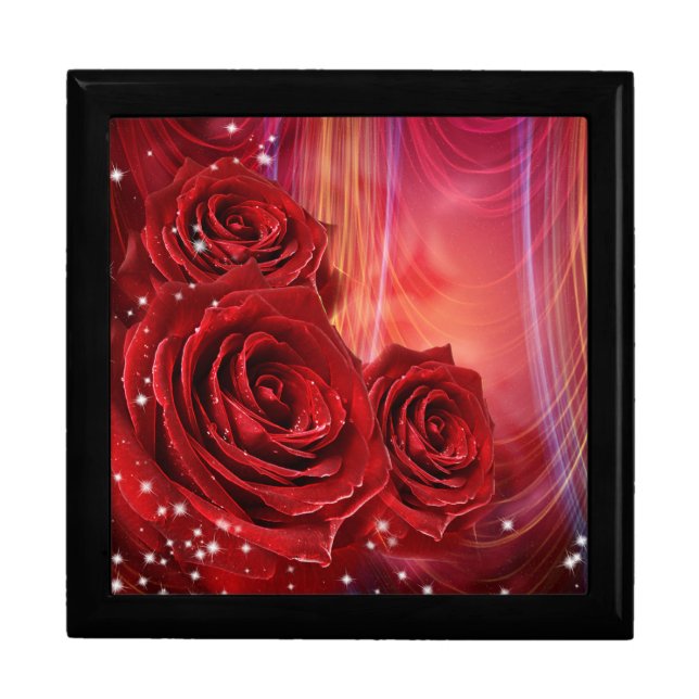 Red Roses Jewelry Box (Front)