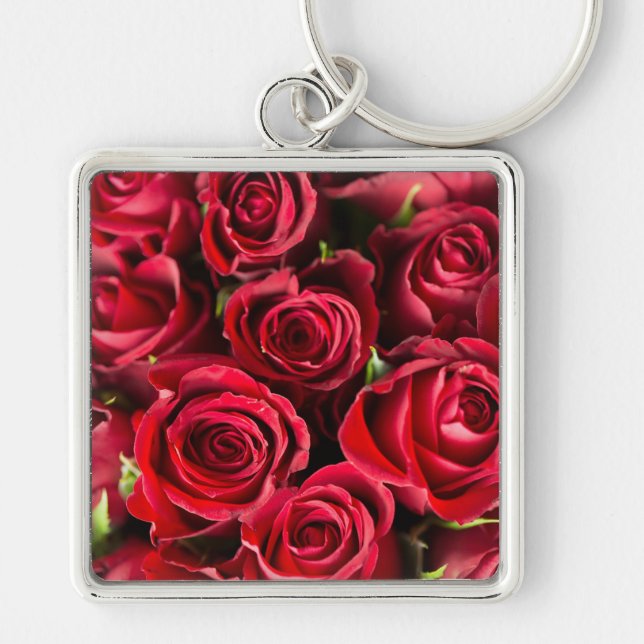 Red Roses Keychain (Front)