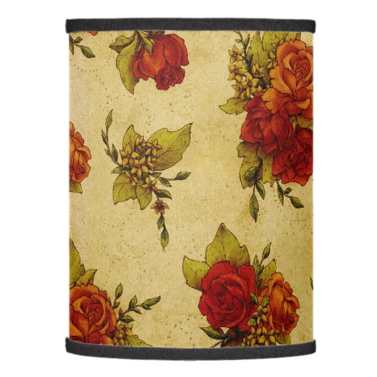 RED ROSES LAMP SHADE (Left)