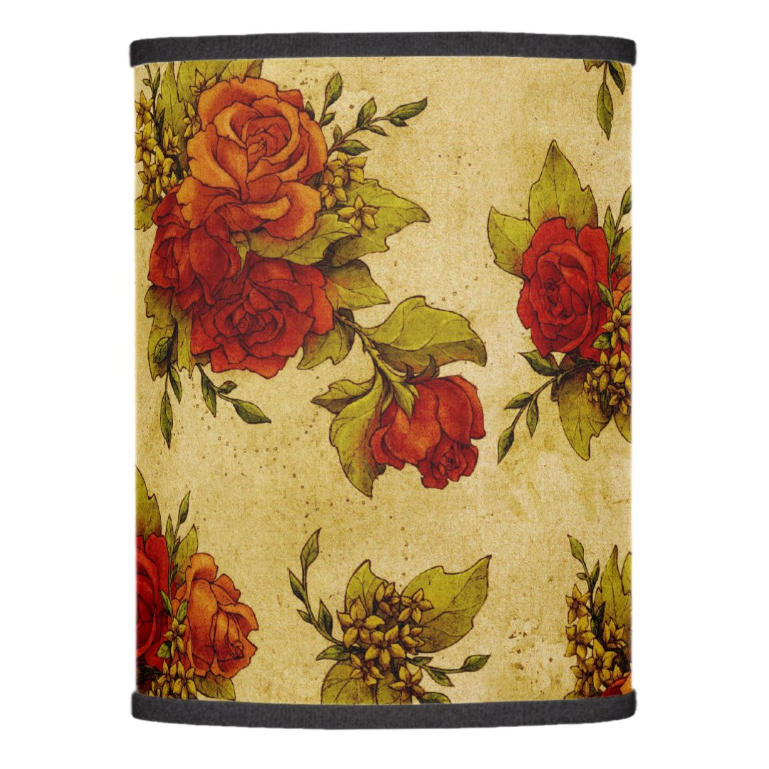 RED ROSES LAMP SHADE Zazzle