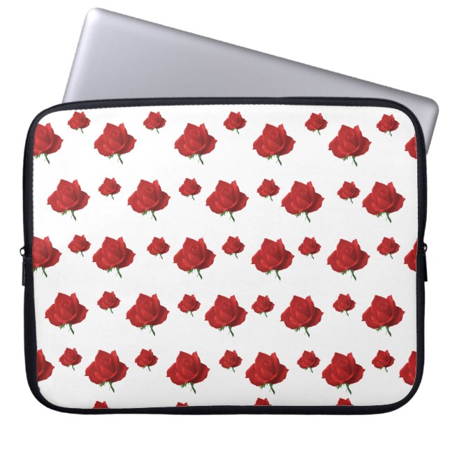 Red Roses Laptop Sleeve (Front)