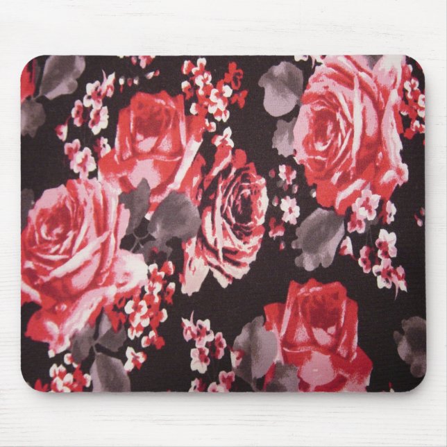 RED ROSES MOUSE PAD (Front)