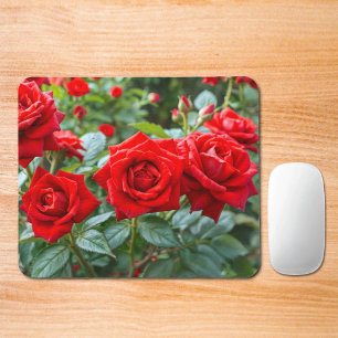 Red Roses Mouse Pad