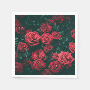 Red Roses Napkins
