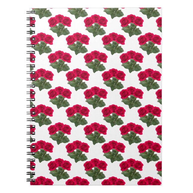 Red roses notebook (Front)