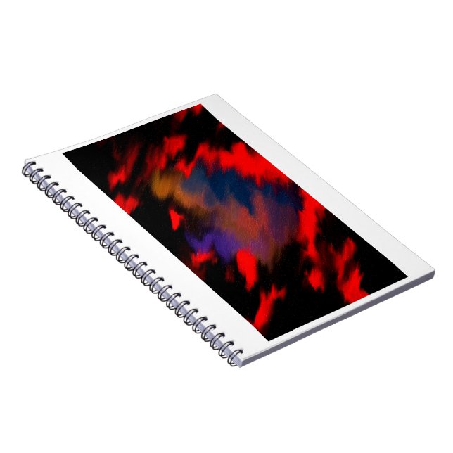 Red roses of our vibrant continent notebook (Right Side)