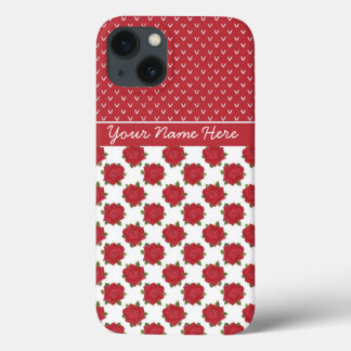 Red Roses on White Custom iPhone 6 Xtreme Case