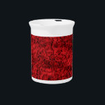Red Roses Pattern-37431 Beverage Pitcher<br><div class="desc">Red Roses Pattern-37431</div>