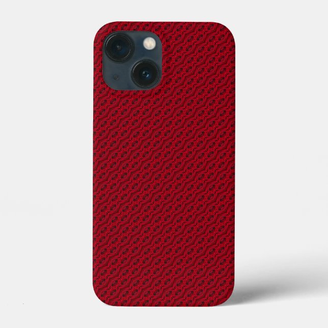 red roses pattern Case-Mate iPhone case (Back)