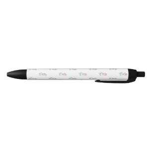 Red Roses, Pattern Of Roses, Flowers Pen