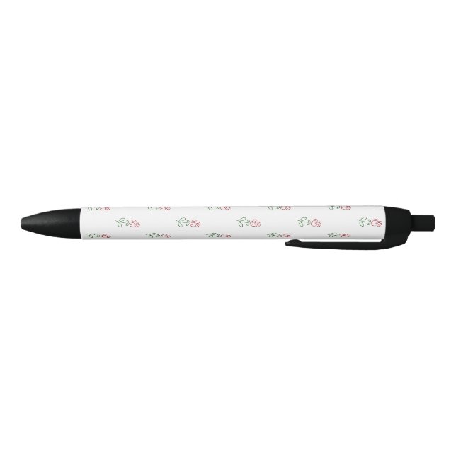 Red Roses, Pattern Of Roses, Flowers Pen (Bottom)