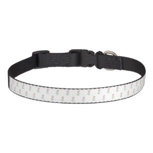 Red Roses, Pattern Of Roses, Flowers Pet Collar