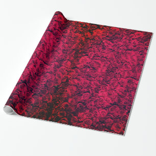 Red Roses Photography Wrapping Paper