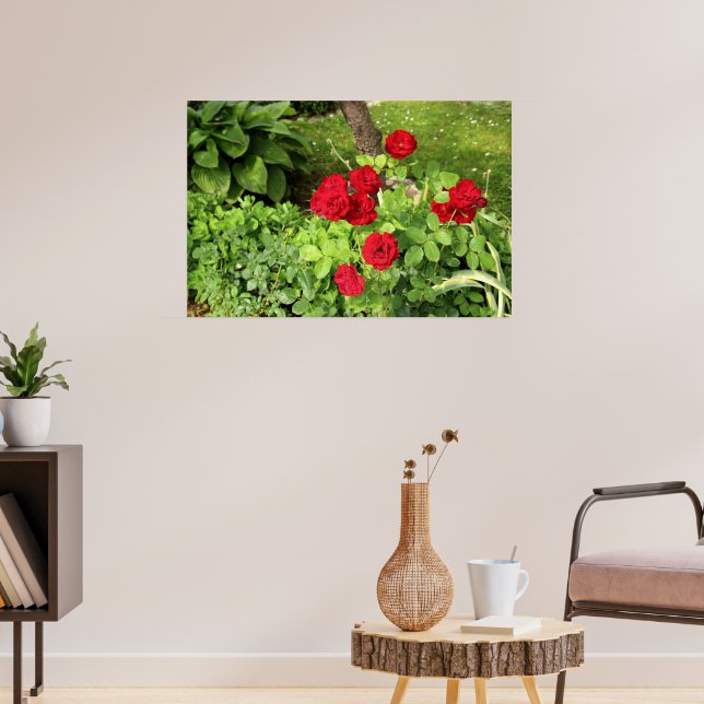 Red Roses Poster (Living Room 3)