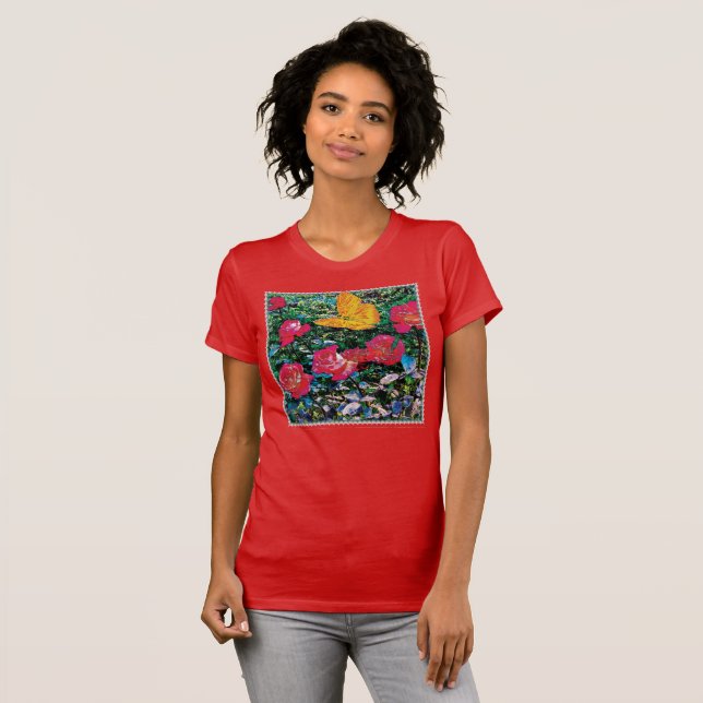 Red Roses Red Roses T-Shirt (Front Full)