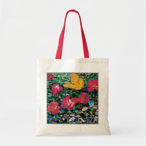 Red Roses Red Roses Tote Bag