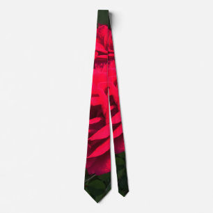Red Roses Rosarium Neck Tie