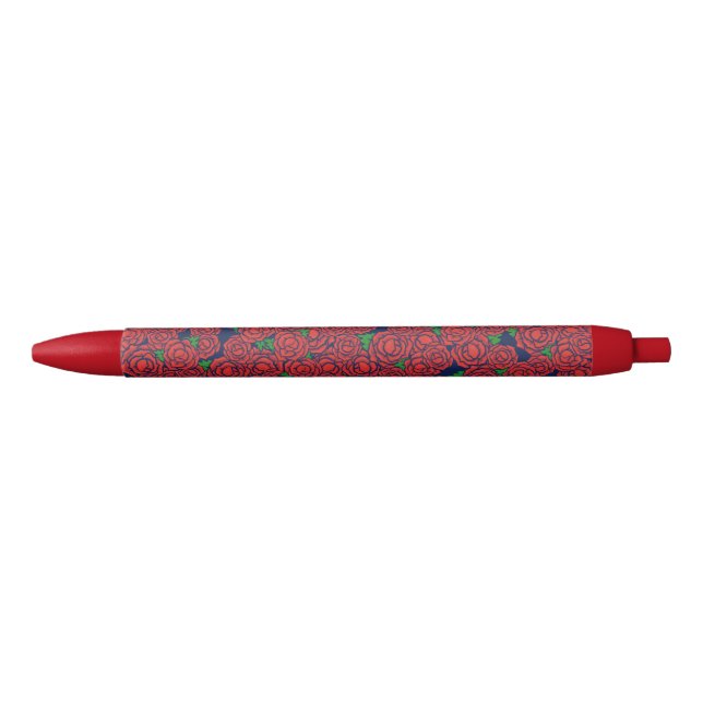 Red Roses Rose Garden Pen (Front)