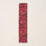 Red Roses Scarf<br><div class="desc">Size: Long Oblong Rectangle Chiffon Scarf, 10" x 45" "I feel pretty, oh so pretty!" Elevate your style with a custom printed scarf in a delicate and lovely chiffon fabric. Beautifully finished with a professional baby hem, this scarf is the perfect accent piece that you can wear into fall and...</div>