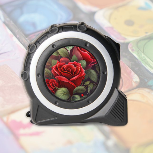 Red Roses Tape Measure (Creator Uploaded)
