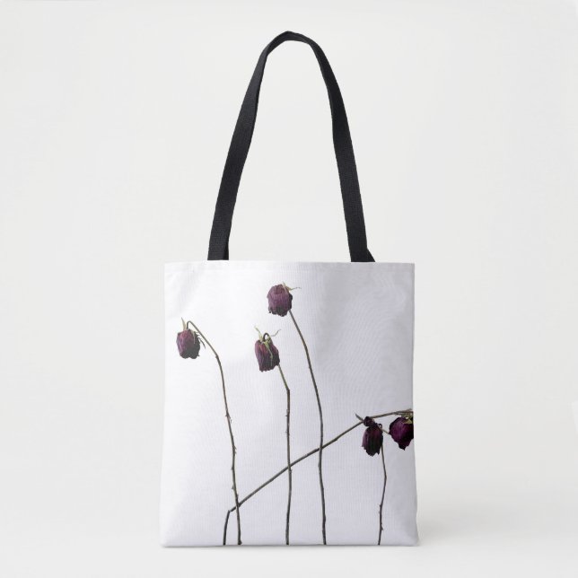 Red Roses Tote Bag (Front)