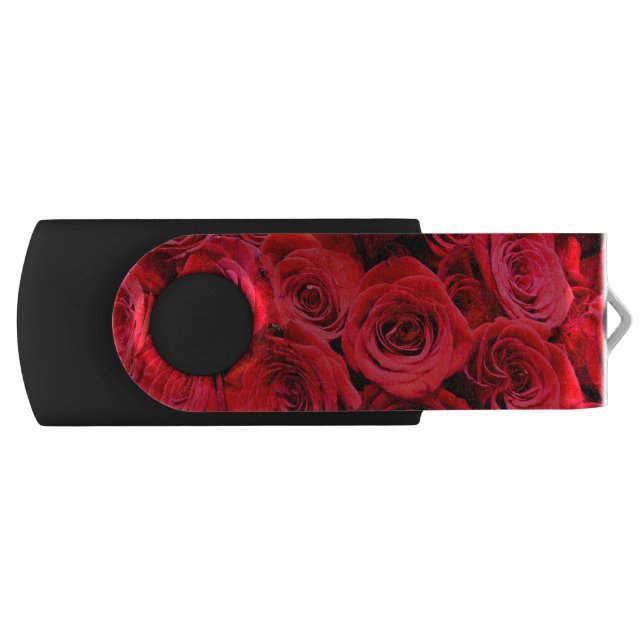 Red Roses USB Flash Drive (Front)