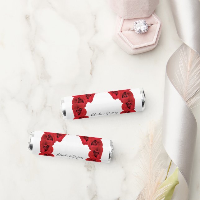 Red Roses Wedding   Breath Savers® Mints (Wedding)