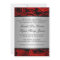 Red Roses Wedding Custom Invitations