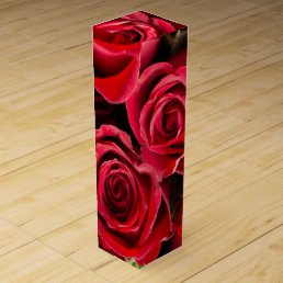 Red Roses Wine Box