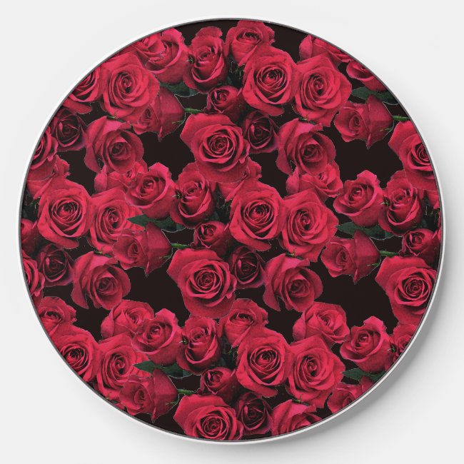 Red Roses Wireless Charger