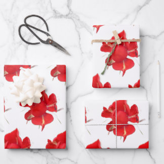 Red Roses,  Wrapping Paper Sheets