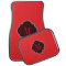 Red Rouge car mats