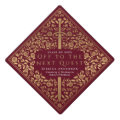 Red Royal Medieval Sword Next Quest Graduation C Graduation Cap Topper ...