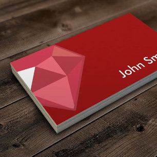 Red Ruby Gemstone Profile Card