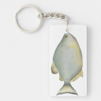 Red Ruby Piranha Keychain