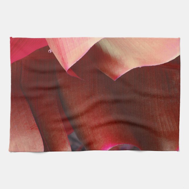 Red Ruffles Towel (Horizontal)