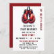 Red Rumble First Knockout Boxing Birthday Invitation | Zazzle