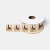 Red Rust Brown Doberman Pinscher Dog