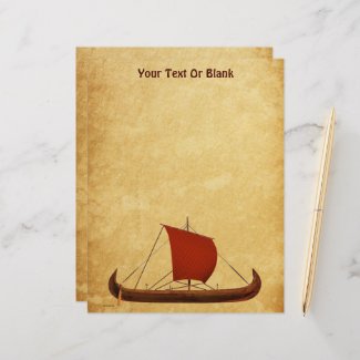 Red Sail Viking Ship II