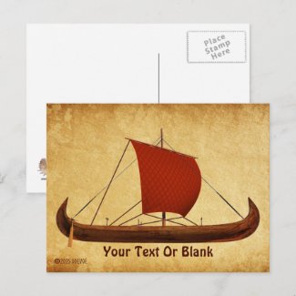 Red Sail Viking Ship II