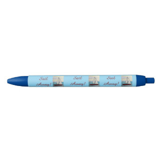 Red Sailboat Sail Away Pen