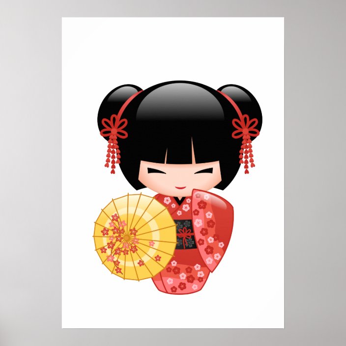 geisha girl doll