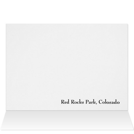 Red Sandstone Monolith at Red Rocks (Inside Horizontal (Top))