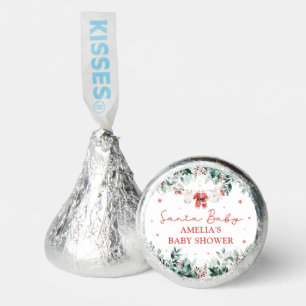 Red Santa Baby Christmas Baby Clothes Baby Shower Hershey®'s Kisses®