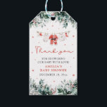Red Santa Baby Christmas Clothesline Baby Shower Gift Tags<br><div class="desc">Add a festive touch to your baby shower gifts with our Red Santa Baby Christmas Clothesline Gift Tags! 🎅👶 Featuring an adorable Christmas-themed design with tiny baby clothes hanging on a festive clothesline, these tags are perfect for a holiday-inspired baby shower. The vibrant red Santa theme adds a cheerful and...</div>