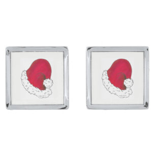 Christmas Hat Cufflinks