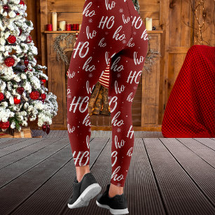 Ho Ho! Fair Isle Christmas Leggings 