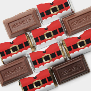 Red Santa Coat Christmas Hershey's Miniatures