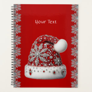 Red Santa Hat Holiday Planner