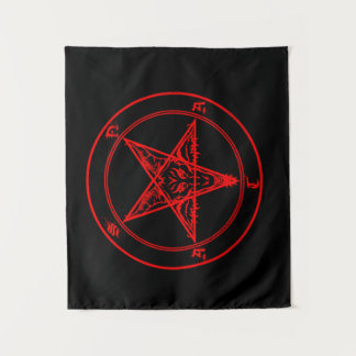 Red Satan Tapestry